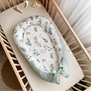 Protectie somn – Baby Nest vafe cu mix de flori- menta (1)